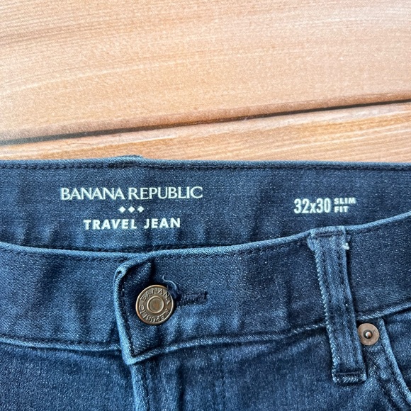 Banana Republic Men's Navy Slim Jeans - Picture 3 of 6